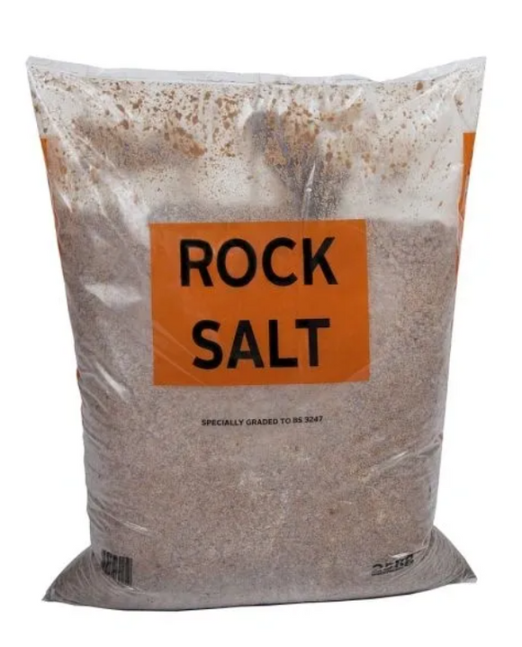 Brown de-icing Rock salt 25kg