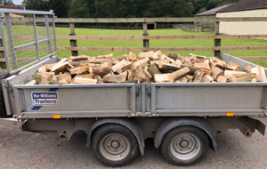 Seasoned Hardwood Logs - Trailer Load (2 Cubic Meter)