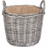 Medium Round Lined Log Basket