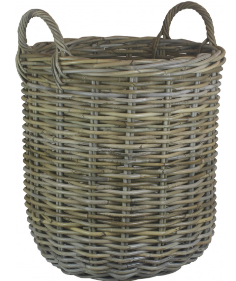 Tall Fireside Log Basket - Medium